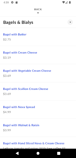 Bronx Bagel & Deli Screen 3