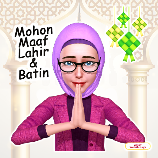 Stiker Idul Fitri 2024 logo