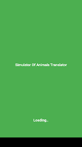 Simulator Of Voice Animal
