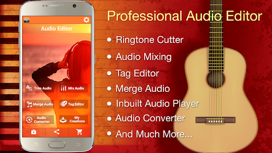 Audio MP3 Cutter Mix Converter Bildschirmfoto