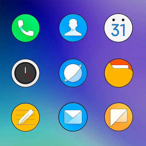 MIUl Circle - Icon Pack - Personalization - apps
