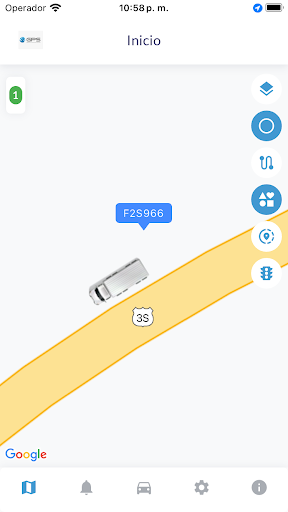 Android application Rastreo Global GPS screenshort