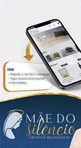 Android application Mãe do Silêncio screenshort