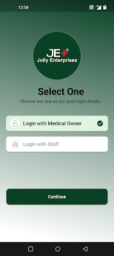 Android application Jolly Enterprises screenshort