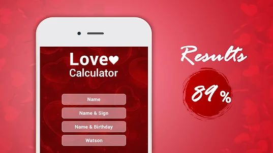 Love Calculator - Love Tester