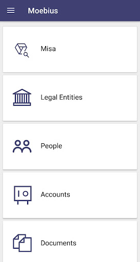 Moebius Mobile Client Screen 2