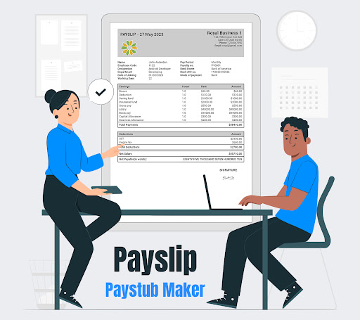 Android application Payslip: Paystub Maker screenshort