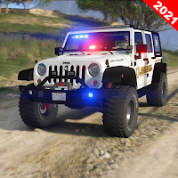 American Police Jeep Driving: Police Games 2021
