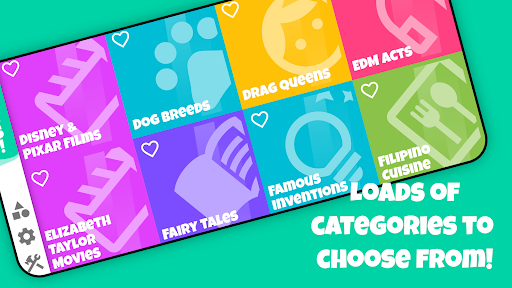 Android application Guess! Heads Up Charades screenshort