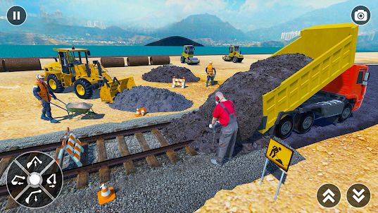 Railway Construction JCB Games