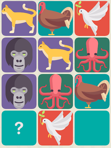 Memory Pairs Screen 2