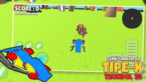 Simulator TipeX TRONDOL 3D Screen 2