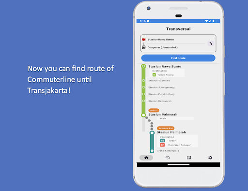 Transversal Transjakarta Rute Screen 2