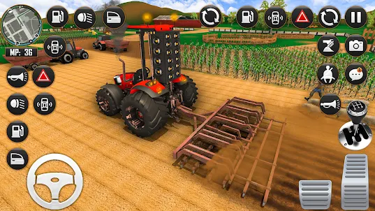 美國農業 3D 拖拉機遊戲