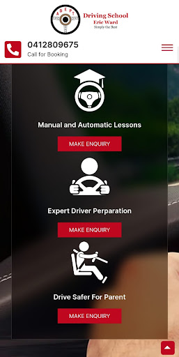 Android application Adept Driving School screenshort