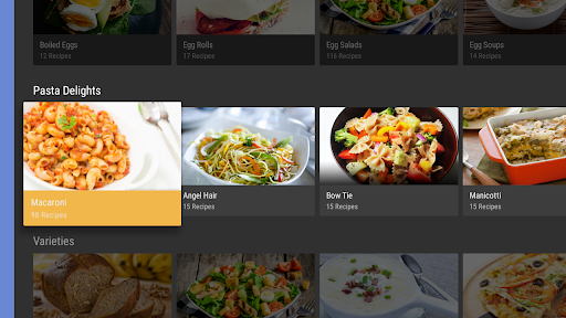 Screenshot of Breakfast Recipes App