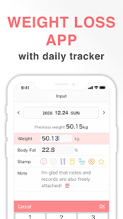 SmartDiet - weight tracker