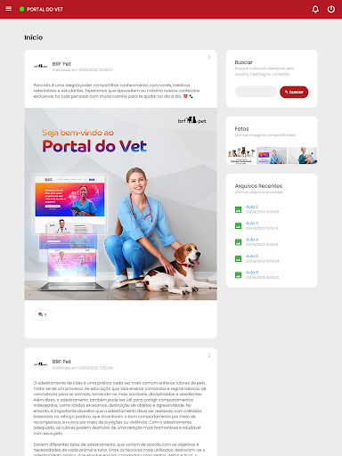 Portal do Vet - BRF Pet Screen 3