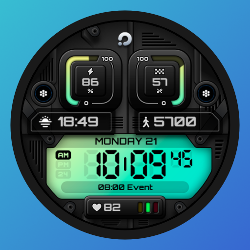 PRADO X96 - Digital Watch Face logo