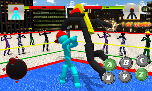 Stickman Wrestling Screenshot