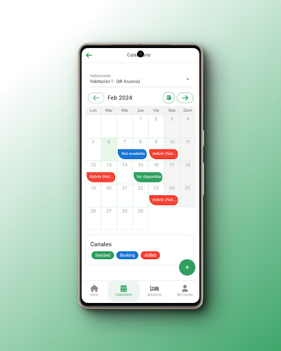 SyncBed Booking Calendar Screenshot 2 - AppWisp.com