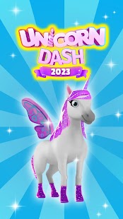 Unicorn Run: Horse Dash Games Screenshot