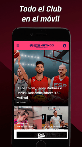 Android application 3.60 Method Basketball Camps screenshort
