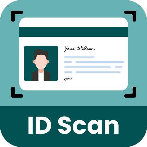 ID Card Scanner and ID Scanner Logo