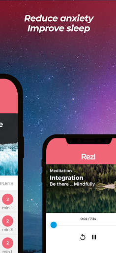 Rezl: Mindfulness for Resilien Screen 2