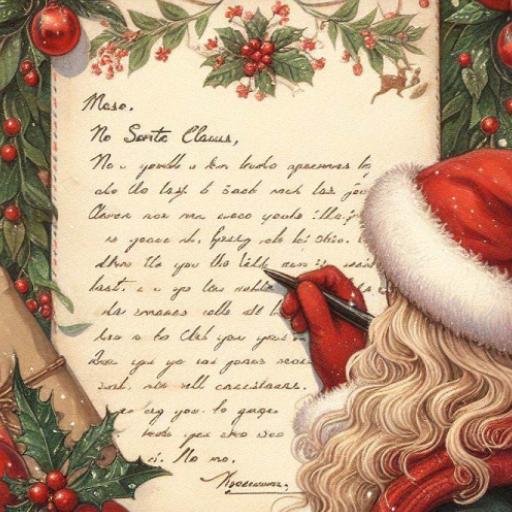 Christmas card AR logo