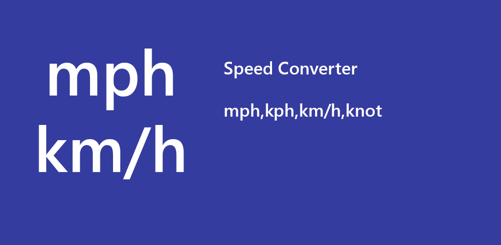 Mph to kph