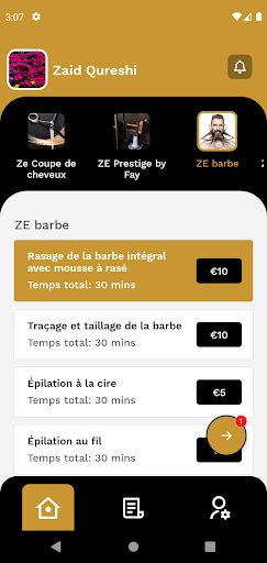 Ze Barbershop Screen 2