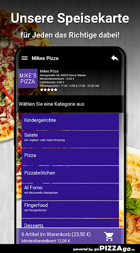 Mikes Pizza Herne Wanne Screenshot 4 - AppWisp.com