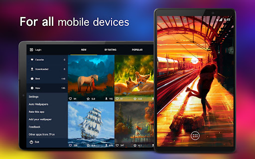 Screenshot of Art Wallpapers PRO