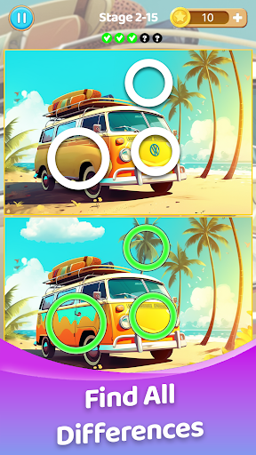 Android application Difference Travel: Adventures screenshort