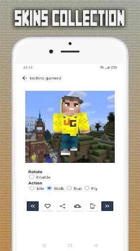 Android application Ujjwal Techno Gamerz Skins screenshort