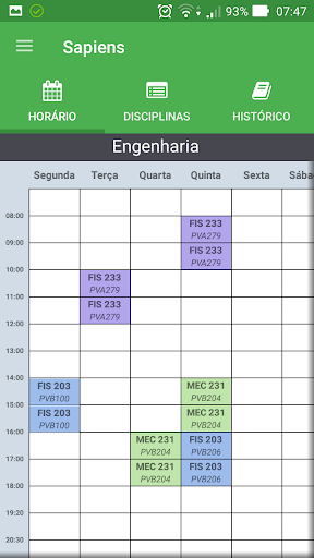 UFV mobile Screen 2