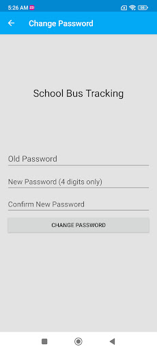 Android application EC Bus screenshort