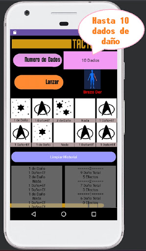 Dados StarTrekDamage Screen 3