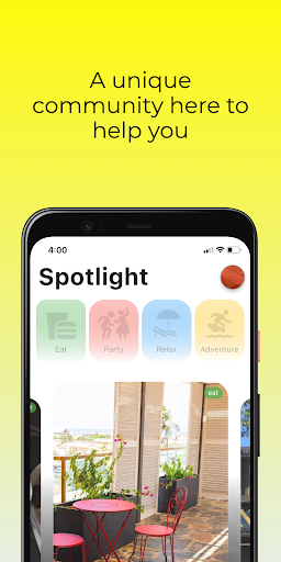 Android application Konnect - Ghana Food & Events screenshort
