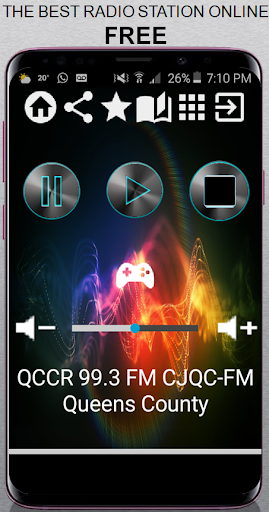 Android application QCCR 99.3 FM CJQC-FM Queens Co screenshort