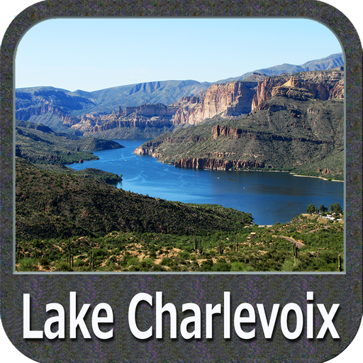 Lake Charlevoix MI GPS Charts logo