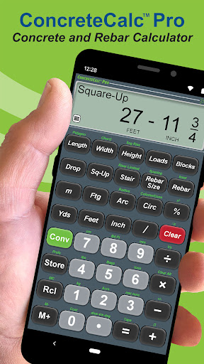 Android application ConcreteCalc Pro Calculator screenshort