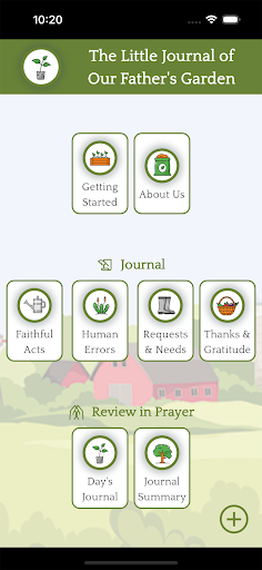 Android application Our Father's Garden screenshort