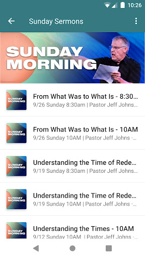 White Horse Christian Center Screen 2