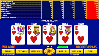 Game screenshot Video Poker ™ - Classic Games apk download