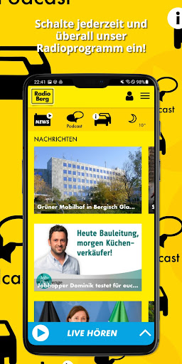 Radio Berg Screen 2