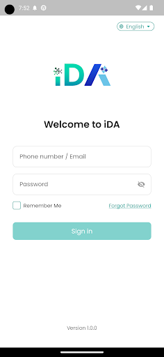 Android application iDA screenshort