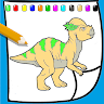 Coloring Cartoon Dino