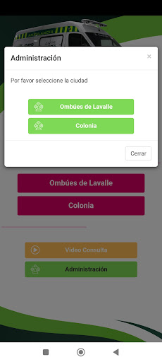 SATS Emergencia Médica Uruguay Screen 3